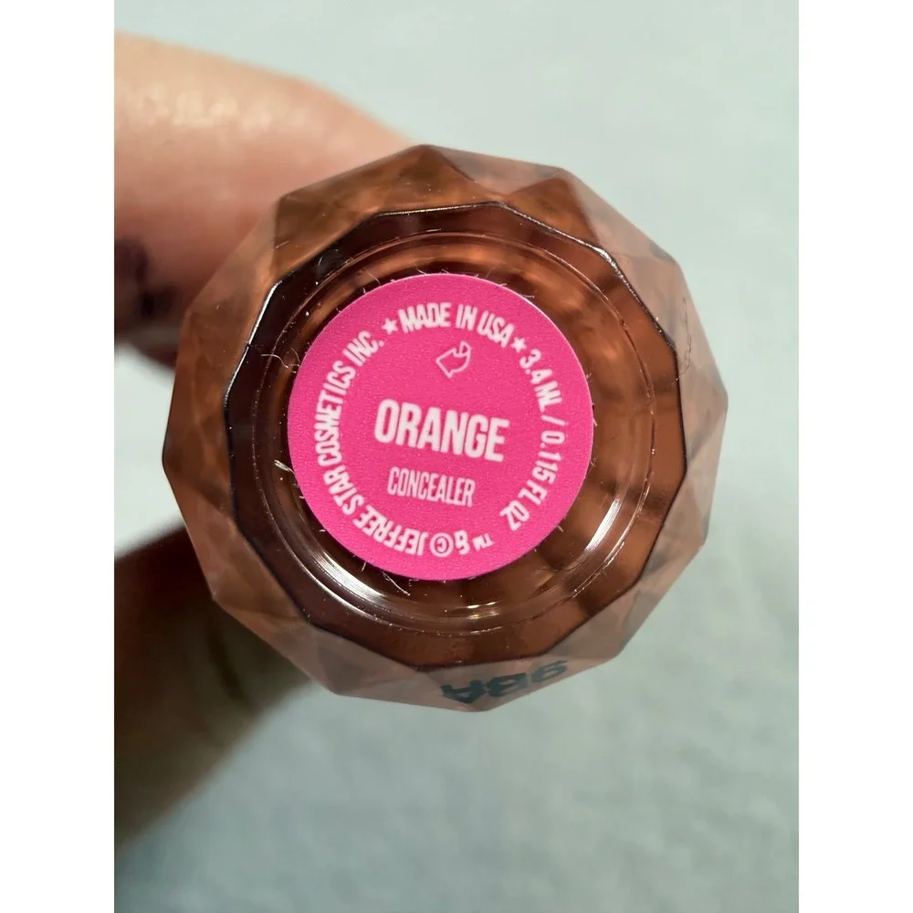 Jeffree‎ Star 3.4ml Magic Star Concealer Orange Color Corrector Glam Makeup NWOB